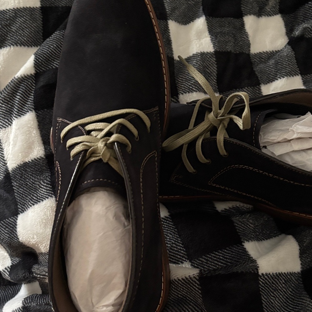 Men's Black Leather Shoes